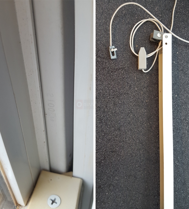 User submitted photos of a window balance.