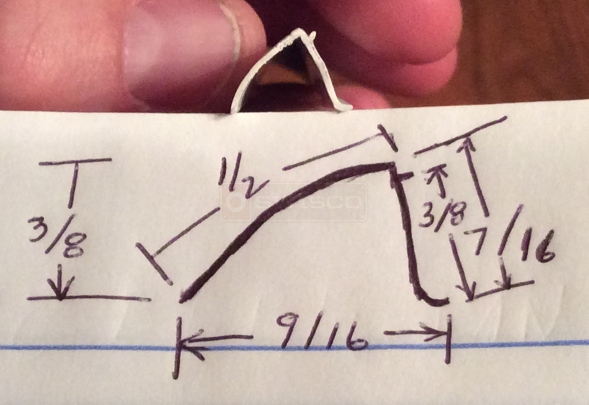 Weatherstripping profile