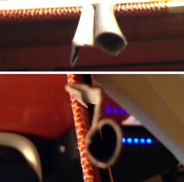 User submitted photos of bubble seal.