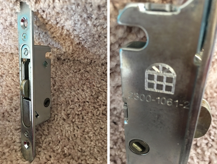 User submitted photos of a mortise lock.