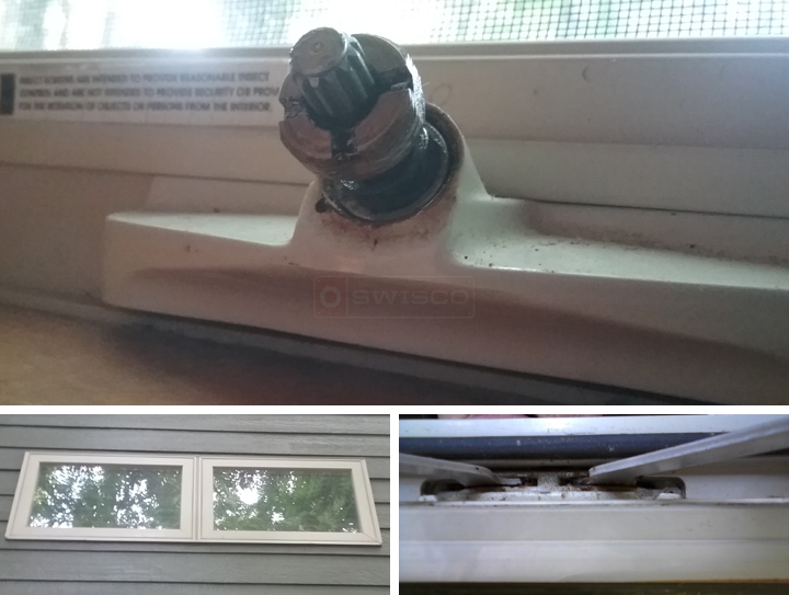 User submitted photos of a window operator.