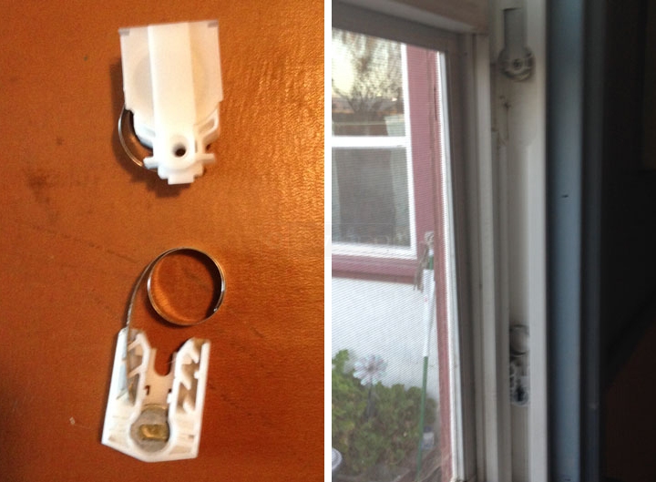 User submitted photos of a window balance.