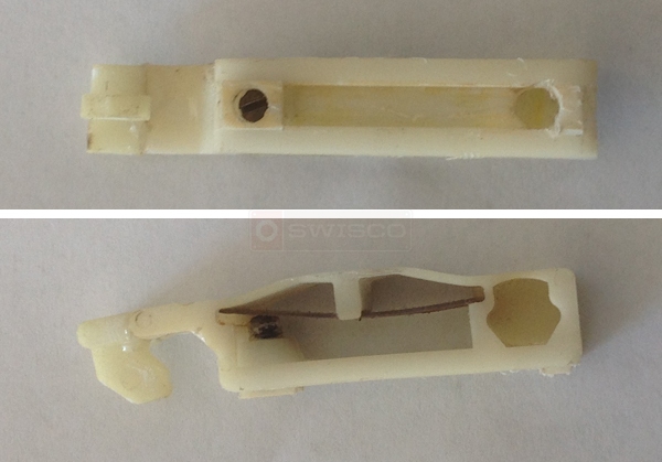 User submitted photos of a friction shoe.