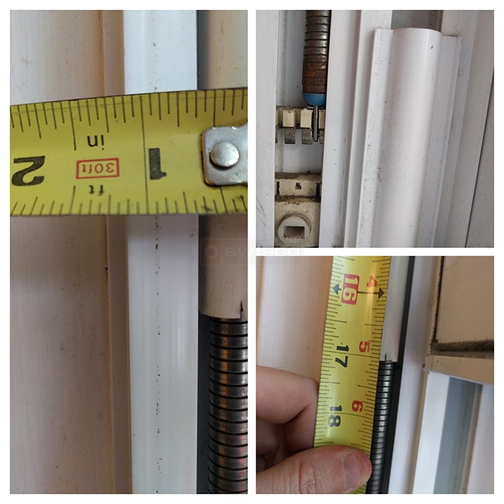 User submitted photos of a window balance.