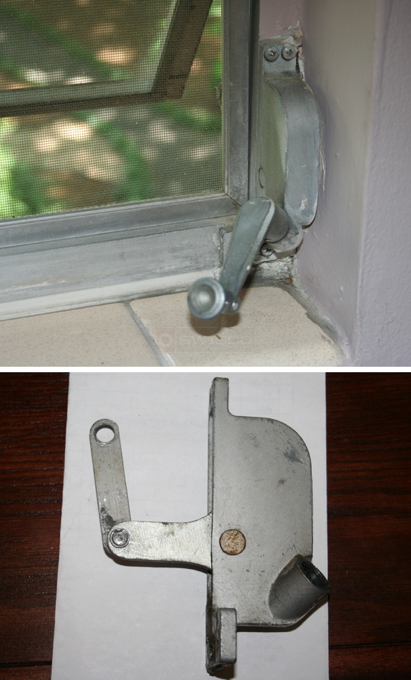 User submitted photos of a window operator.