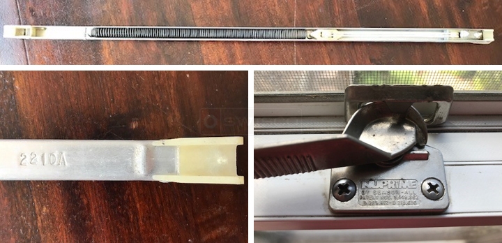 User submitted photos of a window balance.