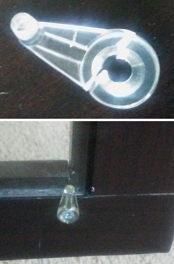 User submitted photos of a retainer clip.