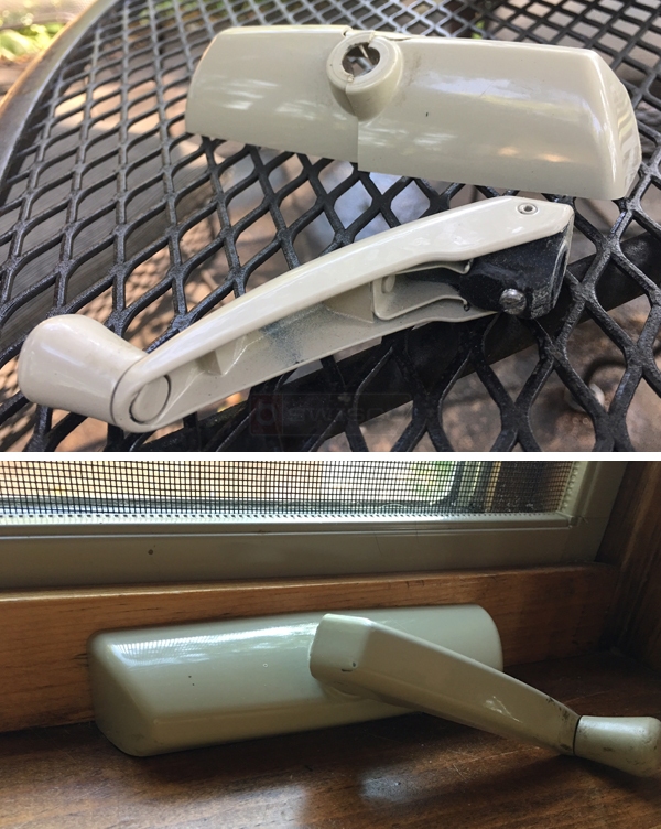 Window crank handle cover