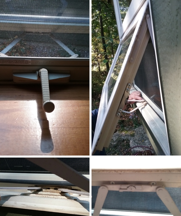 User submitted photos of a window operator.