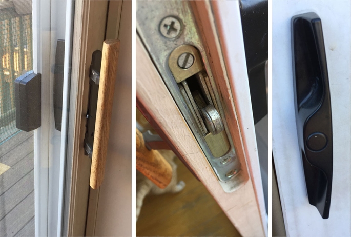Sliding patio door