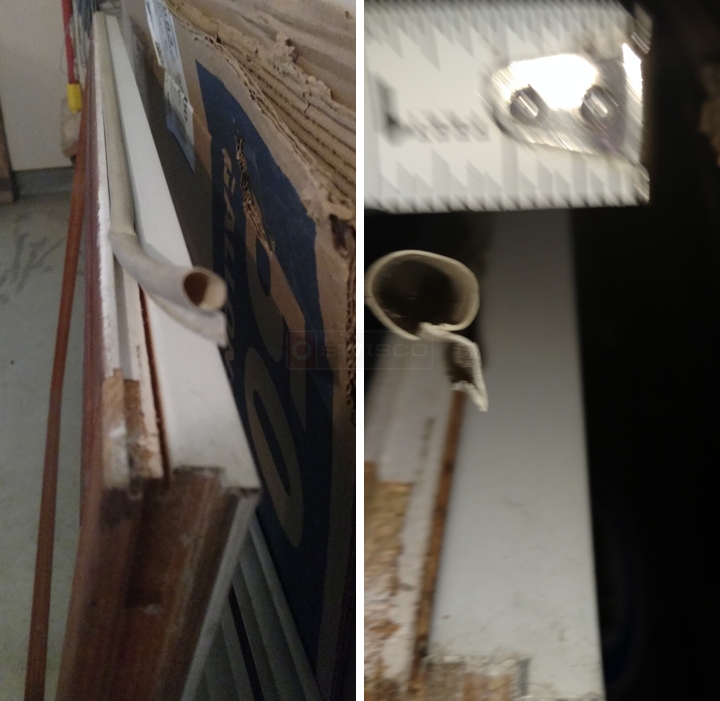 User submitted photos of bubble seal.