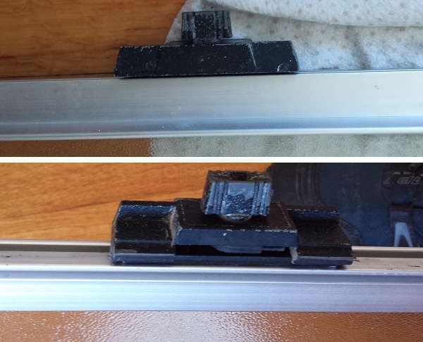 User submitted photos of window hardware.