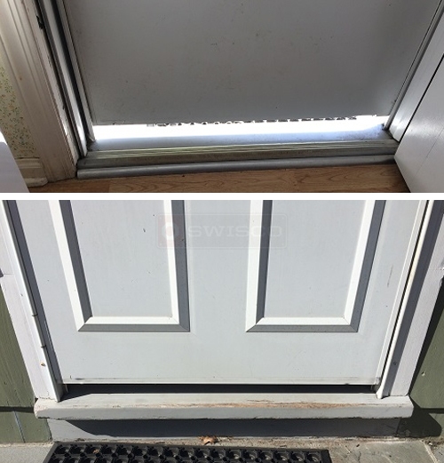 User submitted photos of door hardware.