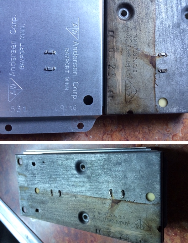 User submitted photos of a window balance.