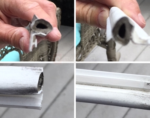 User submitted photos of weather seal.