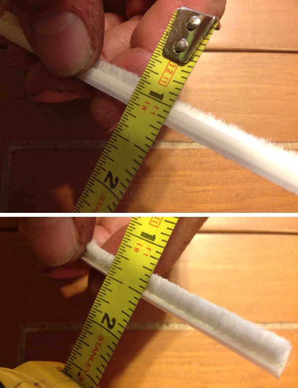 User submitted photos of wool pile.