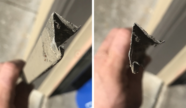 User submitted photos of snap-in glazing.