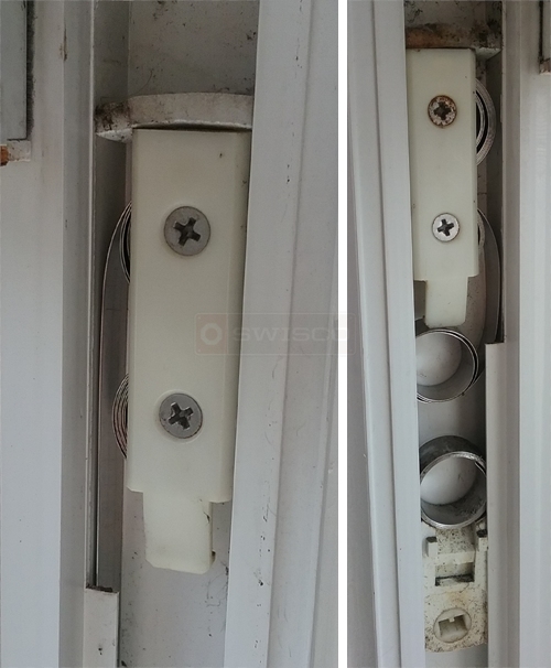 Window coil balance assembly