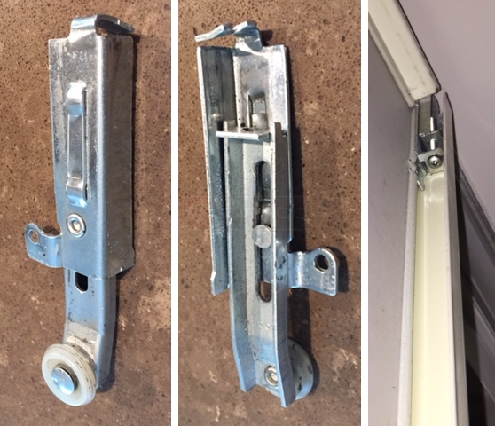 Bypass door roller