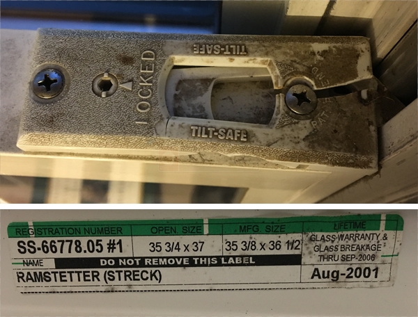 Ramstetter tilt latch