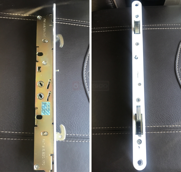 User submitted photos of a mortise lock.