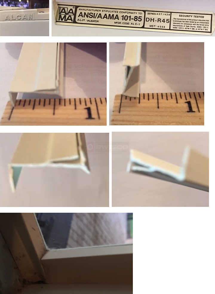 User submitted photos of snap-in glazing.