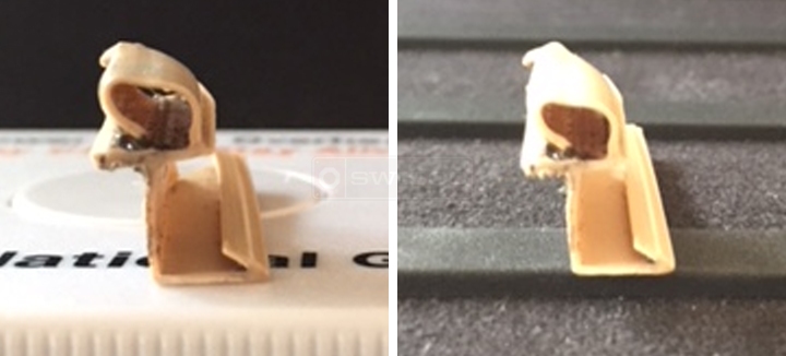 User submitted photos of bubble seal.