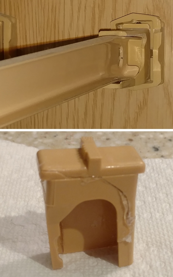 User submitted photos of drawer hardware.