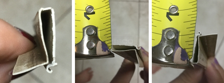 User submitted photos of a glazing bead.