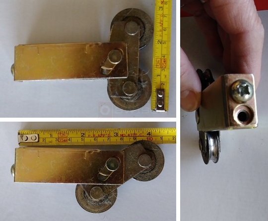 Patio door roller