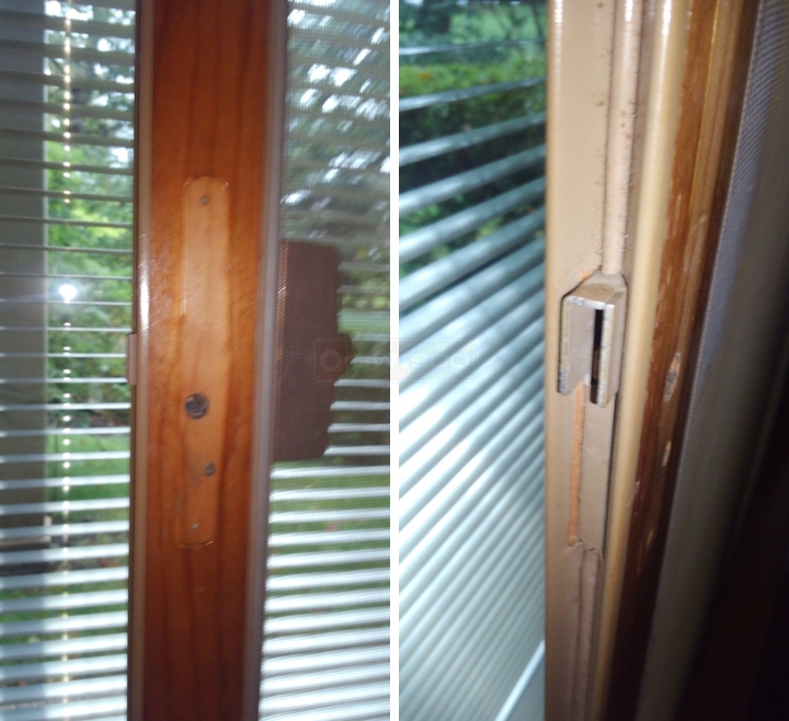User submitted photos of window hardware.