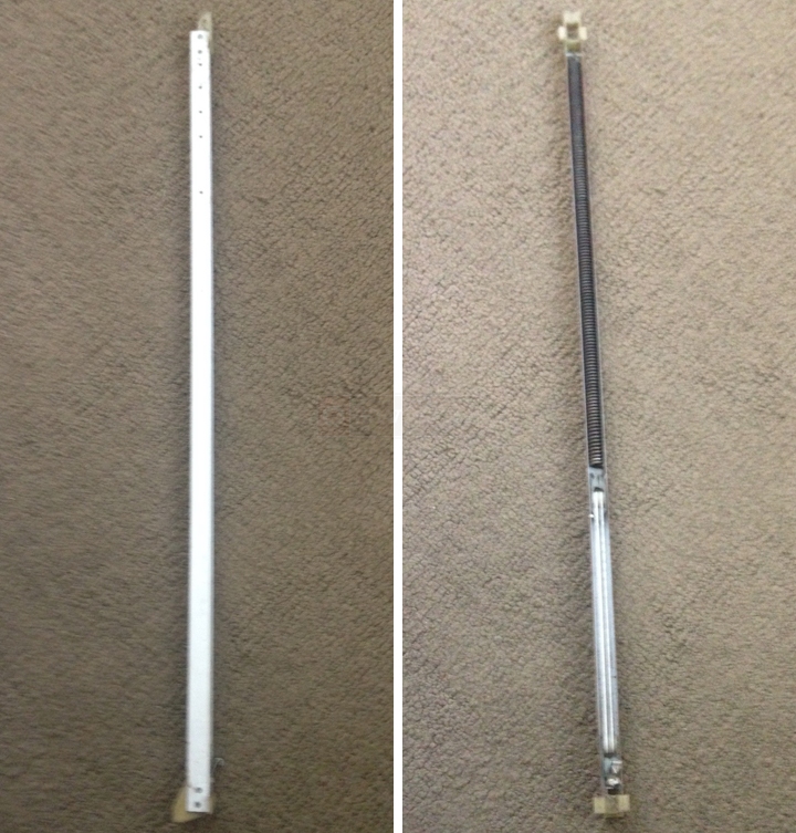 User submitted photos of a window balance.