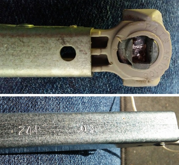 User submitted photos of a window balance.