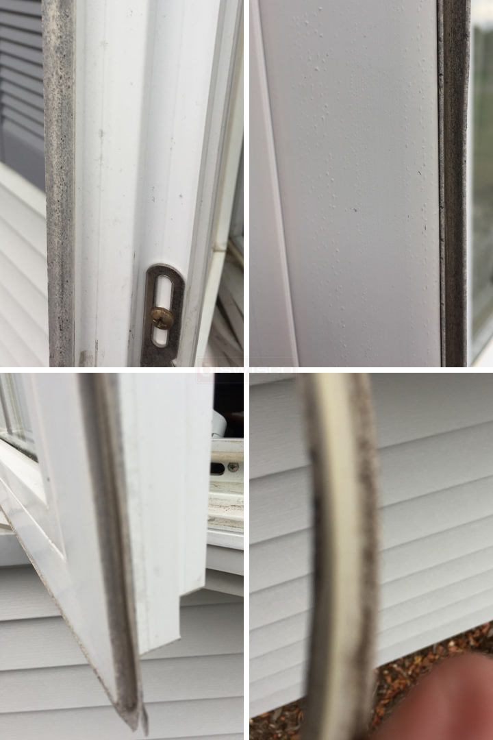 User submitted photos of weatherstripping.