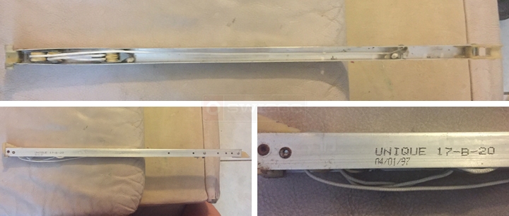 User submitted photos of a window balance.