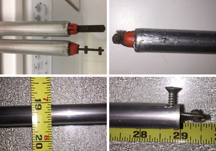 User submitted photos of a window balance.
