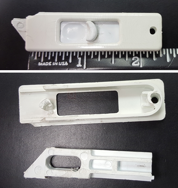 User submitted photos of a tilt latch.