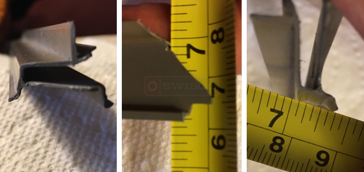 User submitted photos of a glazing bead.