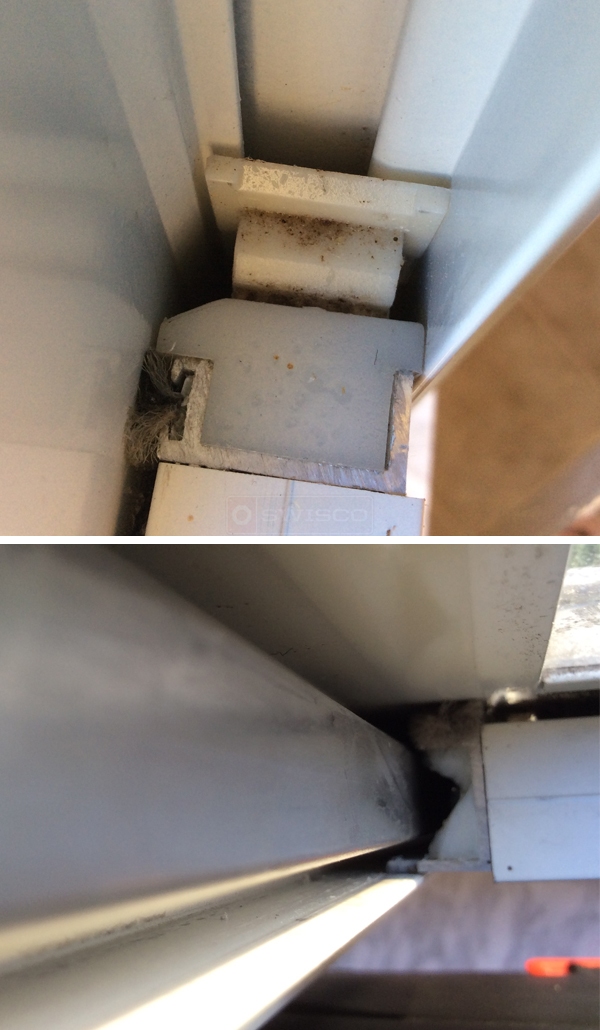 User submitted photos of window hardware.