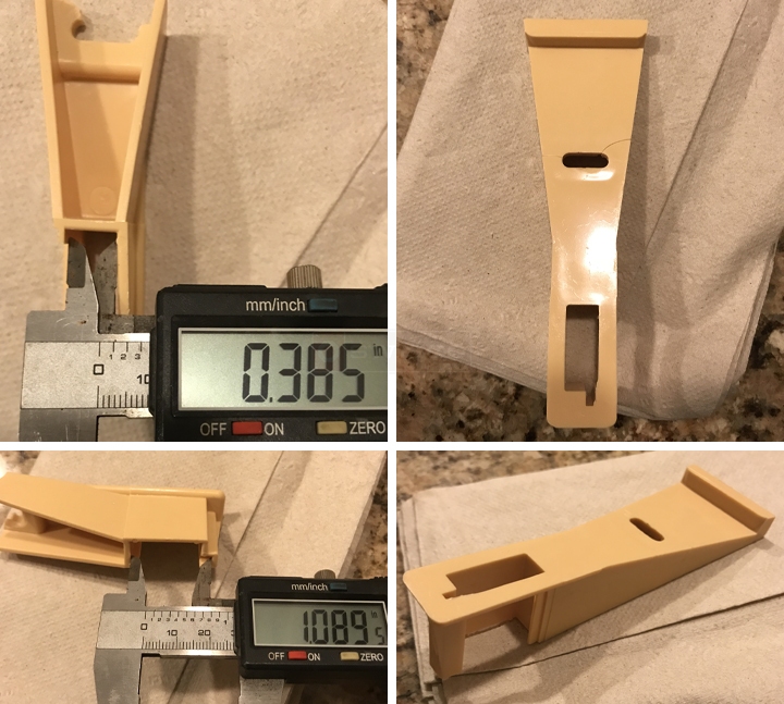 User submitted photos of drawer hardware.