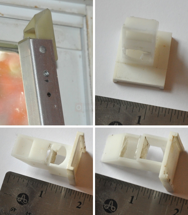 User submitted photos of window hardware.