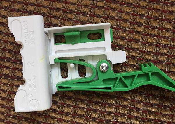 User submitted photos of drawer hardware.