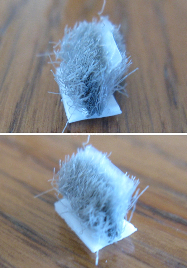 User submitted photos of wool pile.