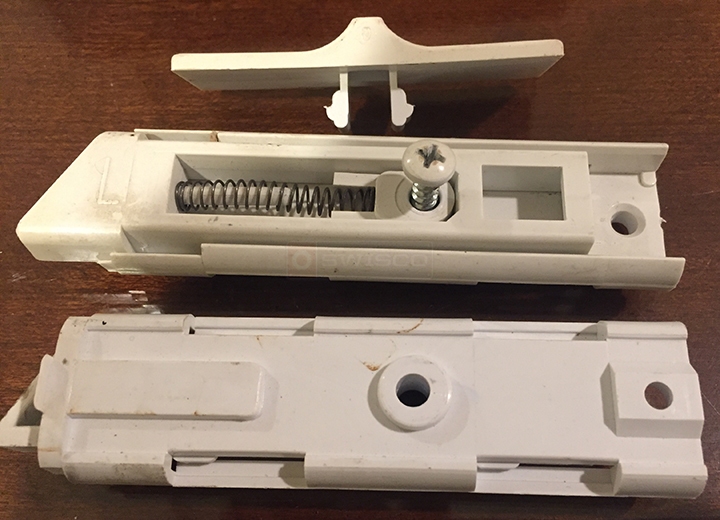 User submitted photos of a tilt latch.