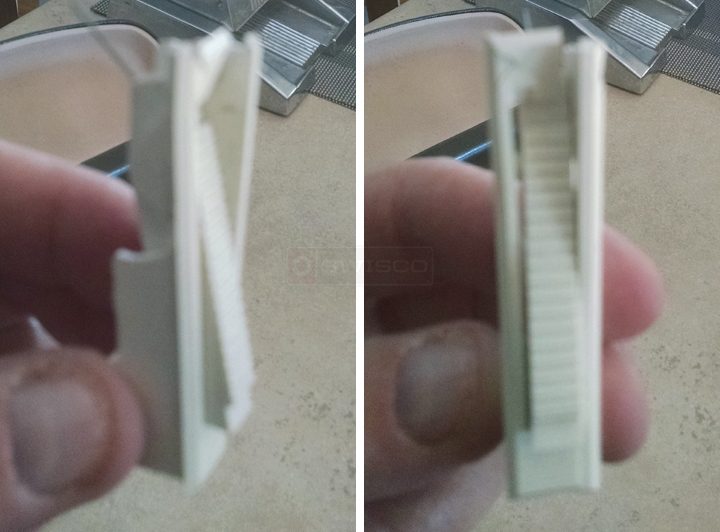 User submitted photos of a vent lock.