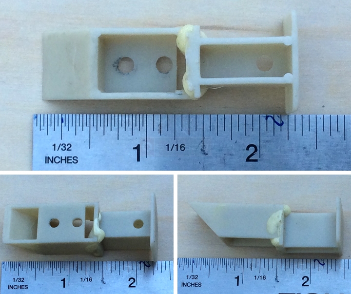 User submitted photos of a top sash guide.