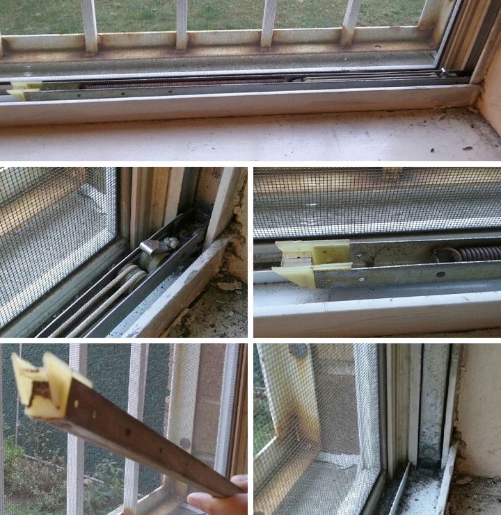 User submitted photos of a window balance.