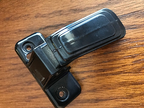Storm door latch
