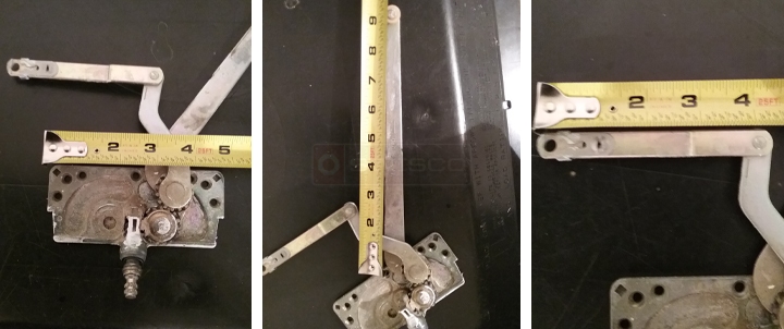 User submitted photos of a window operator.