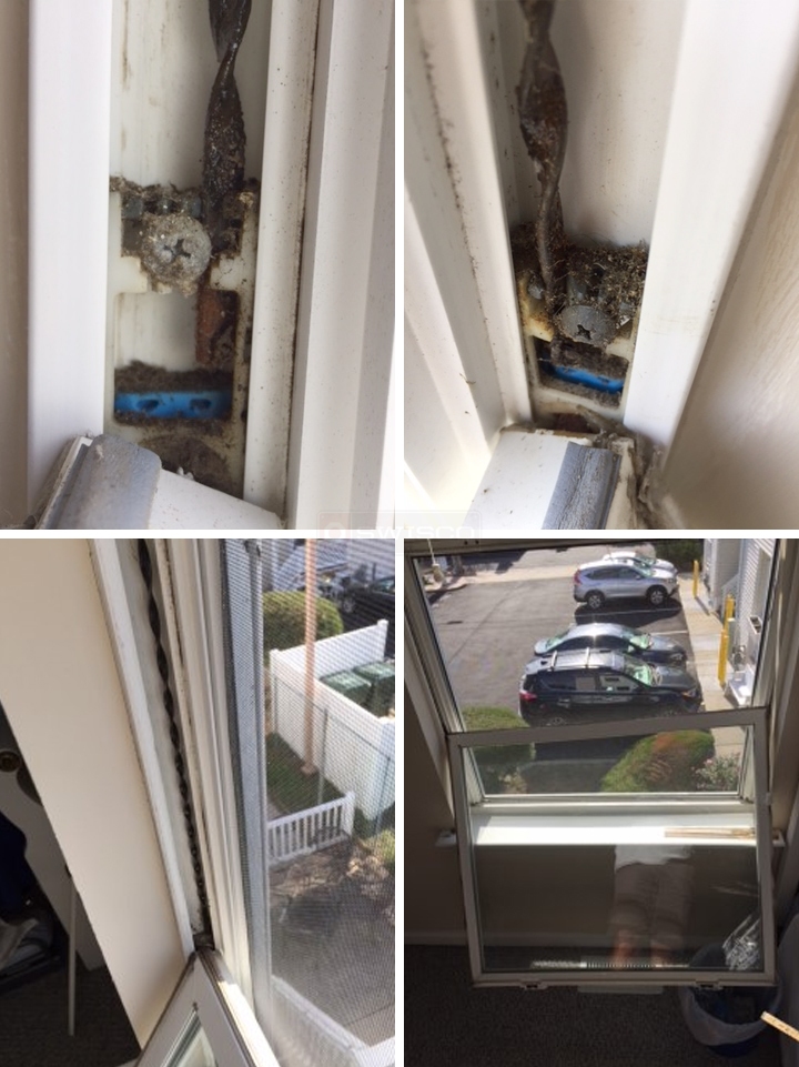 User submitted photos of a window balance.
